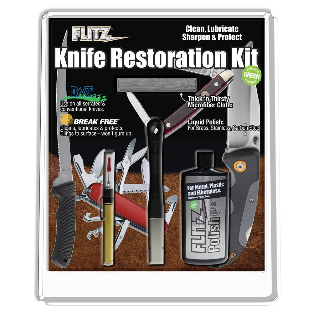 Flitz Knife Restoration Kit [KR 41511] | Cleaning by Flitz 