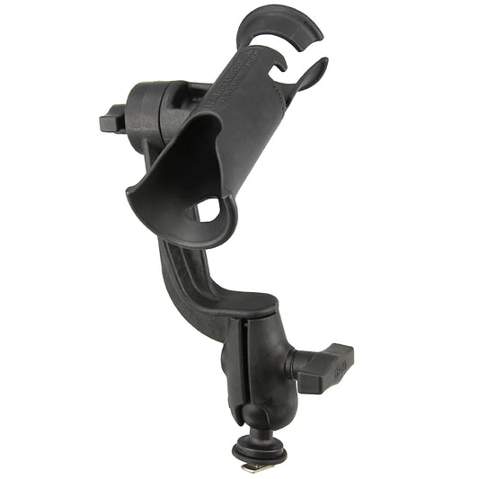 RAM Mount RAM Tube Jr. Fishing Rod Holder with RAM-ROD Revolution Ratchet/Socket System and Track Ball Base