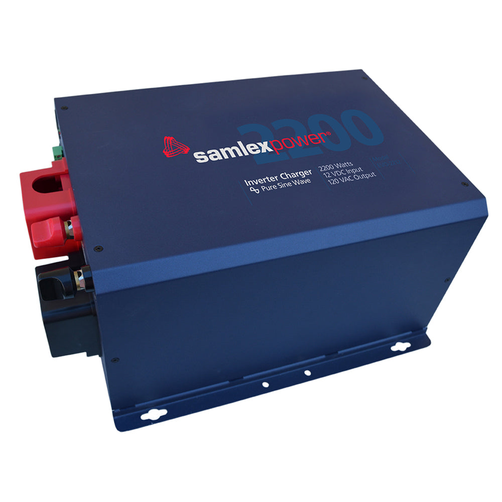 Samlex 2200W Pure Sine Inverter/Charger - 12V [EVO-2212] | Charger/Inverter Combos by Samlex America 