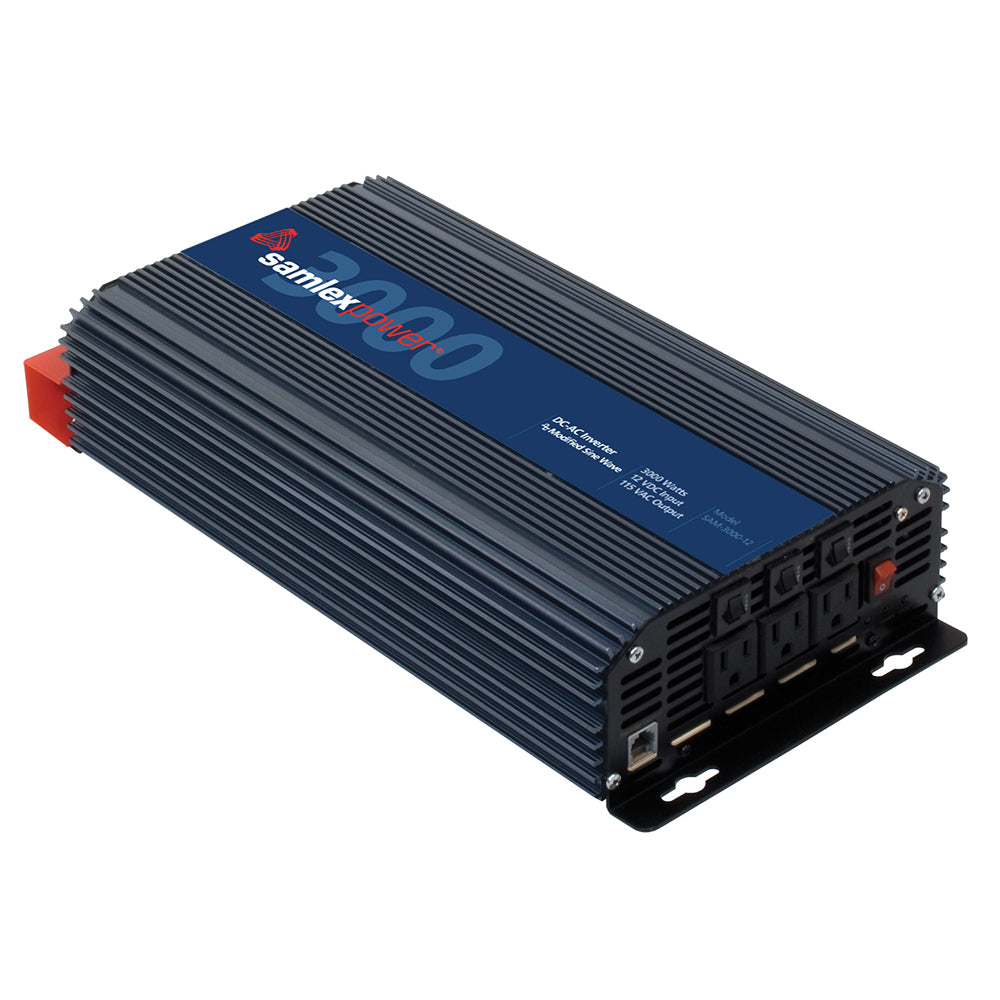 Samlex 3000W Modified Sine Wave Inverter - 12V [SAM-3000-12] | Inverters by Samlex America 