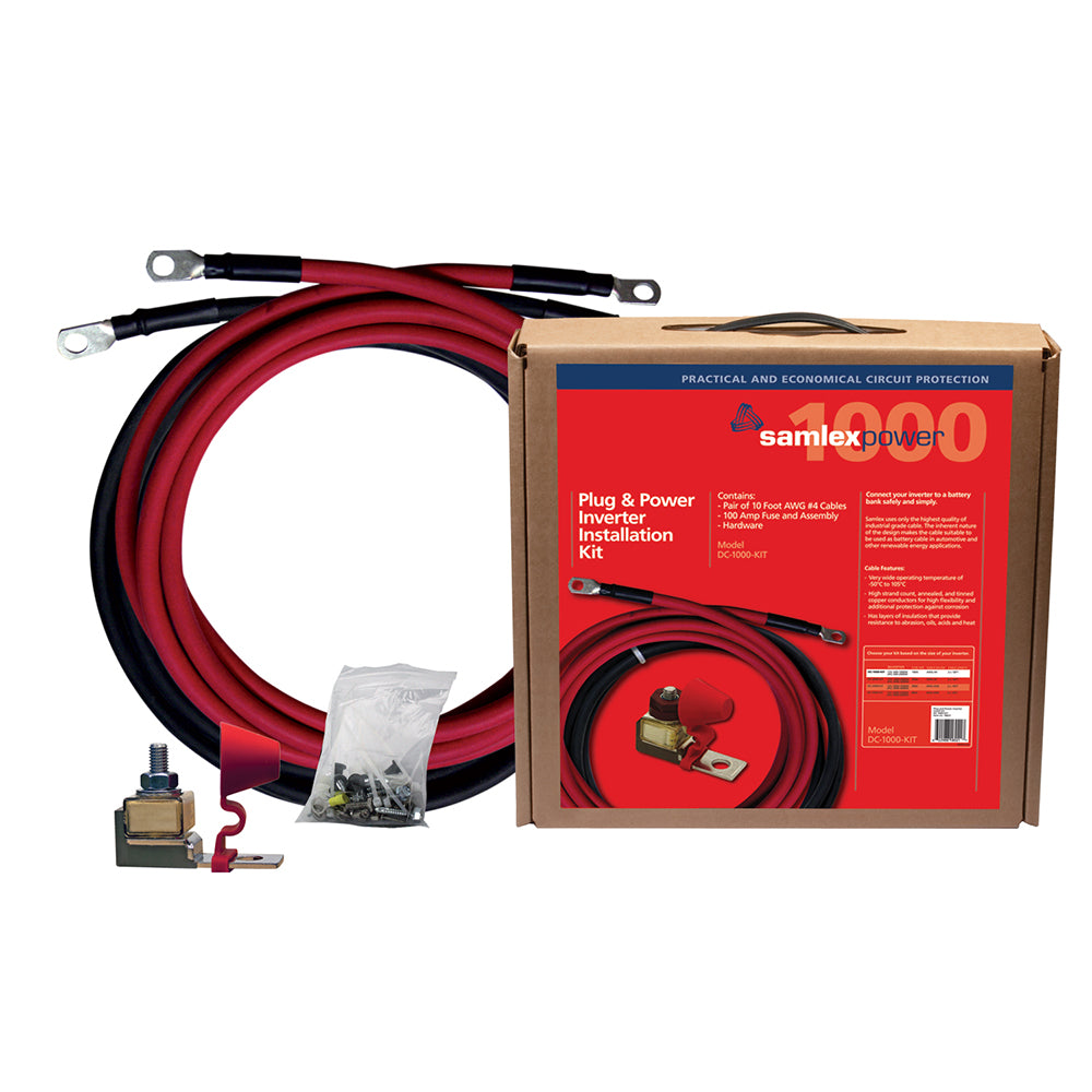 Samlex 100A Inverter Installation Kit f/1000W Inverter [DC-1000-KIT] | Accessories by Samlex America 