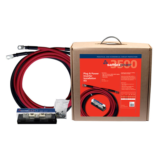 Samlex 400A Inverter Installation Kit f/3500W Inverter [DC-3500-KIT] | Accessories by Samlex America 