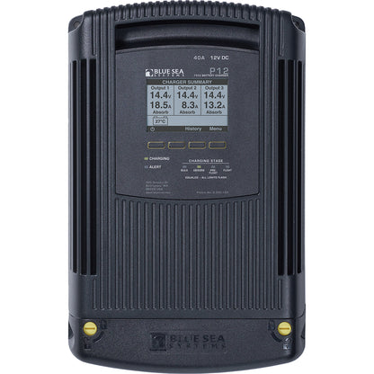 Blue Sea 7532 P12 Gen2 Battery Charger - 40A - 3-Bank [7532] | Battery Chargers by Blue Sea Systems 