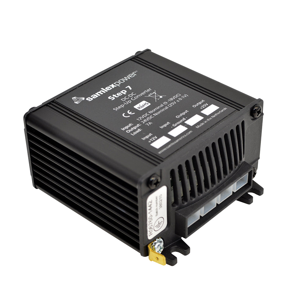 Samlex Step-Up DC-DC Converter - 7A - 9-18V Input - 24V Output [STEP7] | DC to DC Converters by Samlex America 