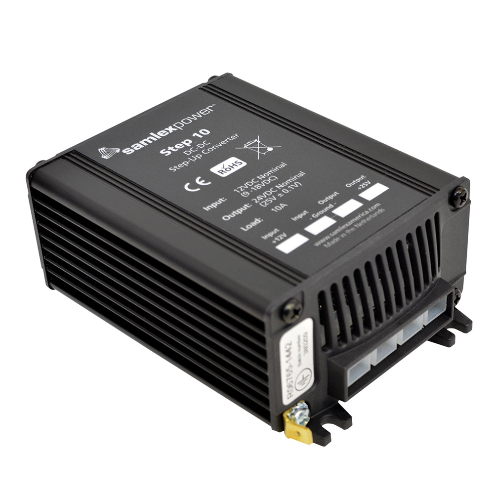 Samlex Step-Up DC-DC Converter - 10A - 9-18V Input - 24V Output [STEP10] | DC to DC Converters by Samlex America 