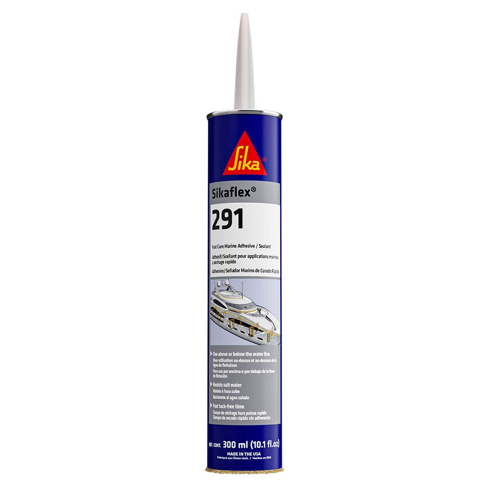 Sika Sikaflex 291 Fast Cure Adhesive  Sealant 10.3oz(300ml) Cartridge - White [90919] | Adhesive/Sealants by Sika 