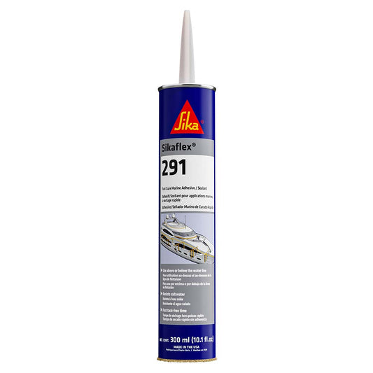 Sika Sikaflex 291 Fast Cure Adhesive  Sealant 10.3oz(300ml) Cartridge - Black [90923] | Adhesive/Sealants by Sika 