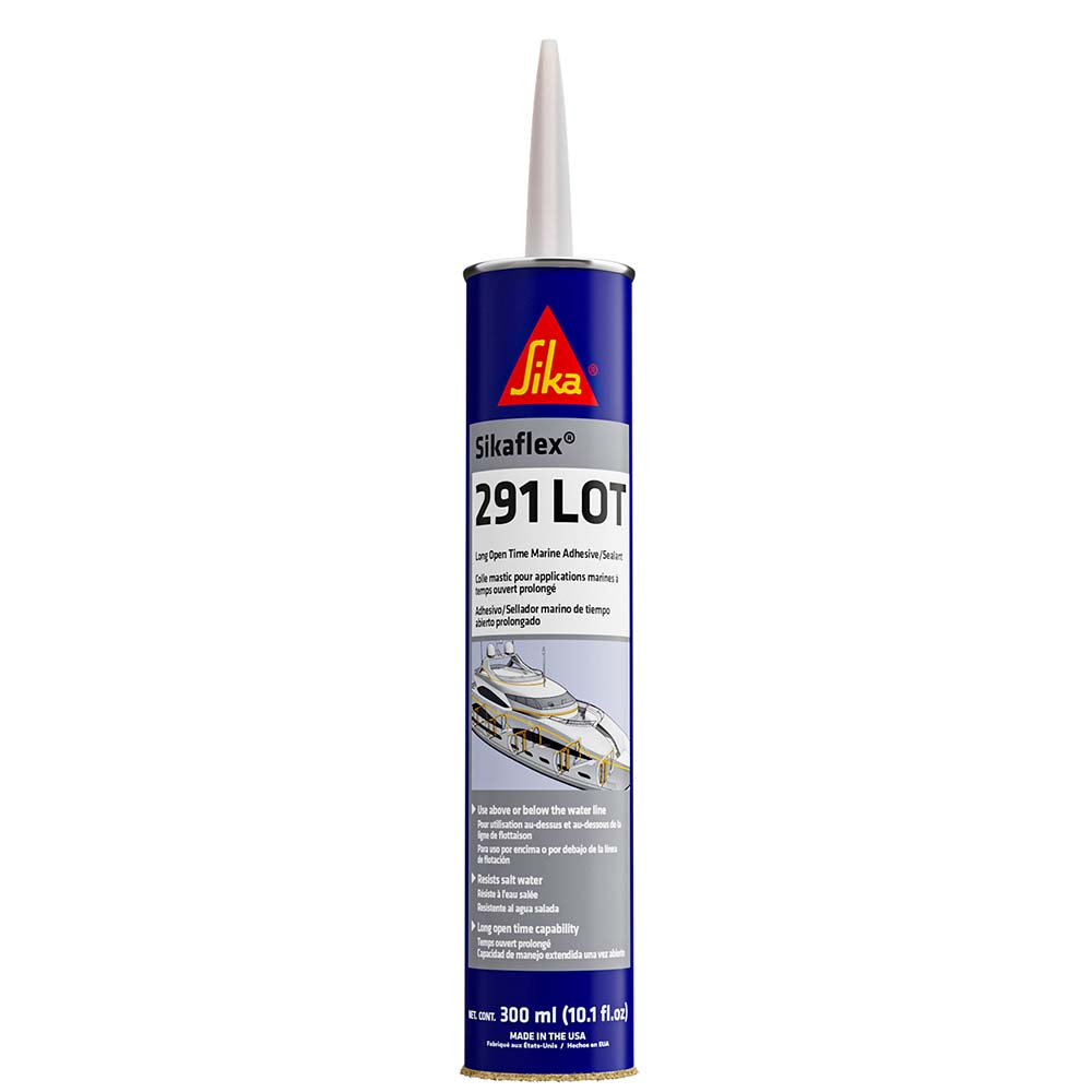 Sika Sikaflex 291 LOT Slow Cure Adhesive  Sealant 10.3oz(300ml) Cartridge - White [90925] | Adhesive/Sealants by Sika 