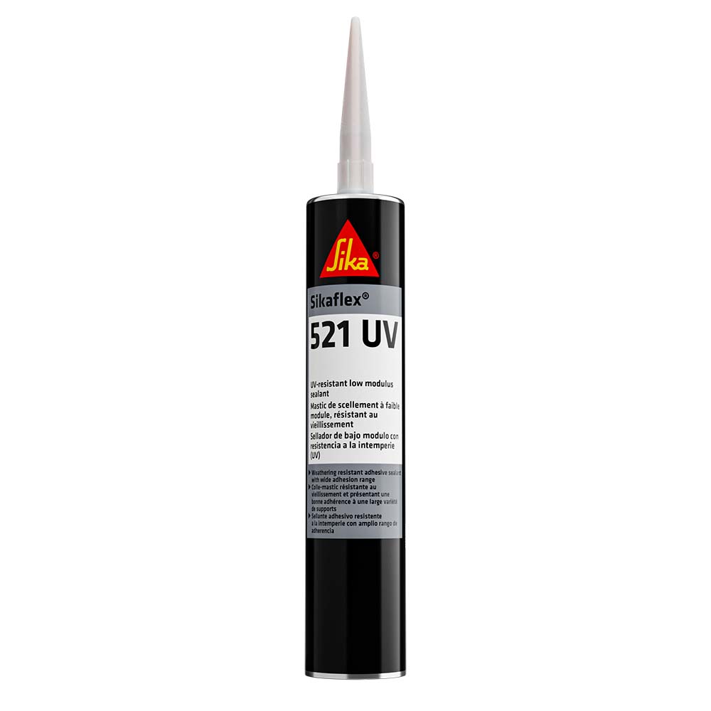 Sika Sikaflex 521UV UV Resistant LM Polyurethane Sealant - 10.3oz(300ml) Cartridge - White [106096] | Adhesive/Sealants by Sika 