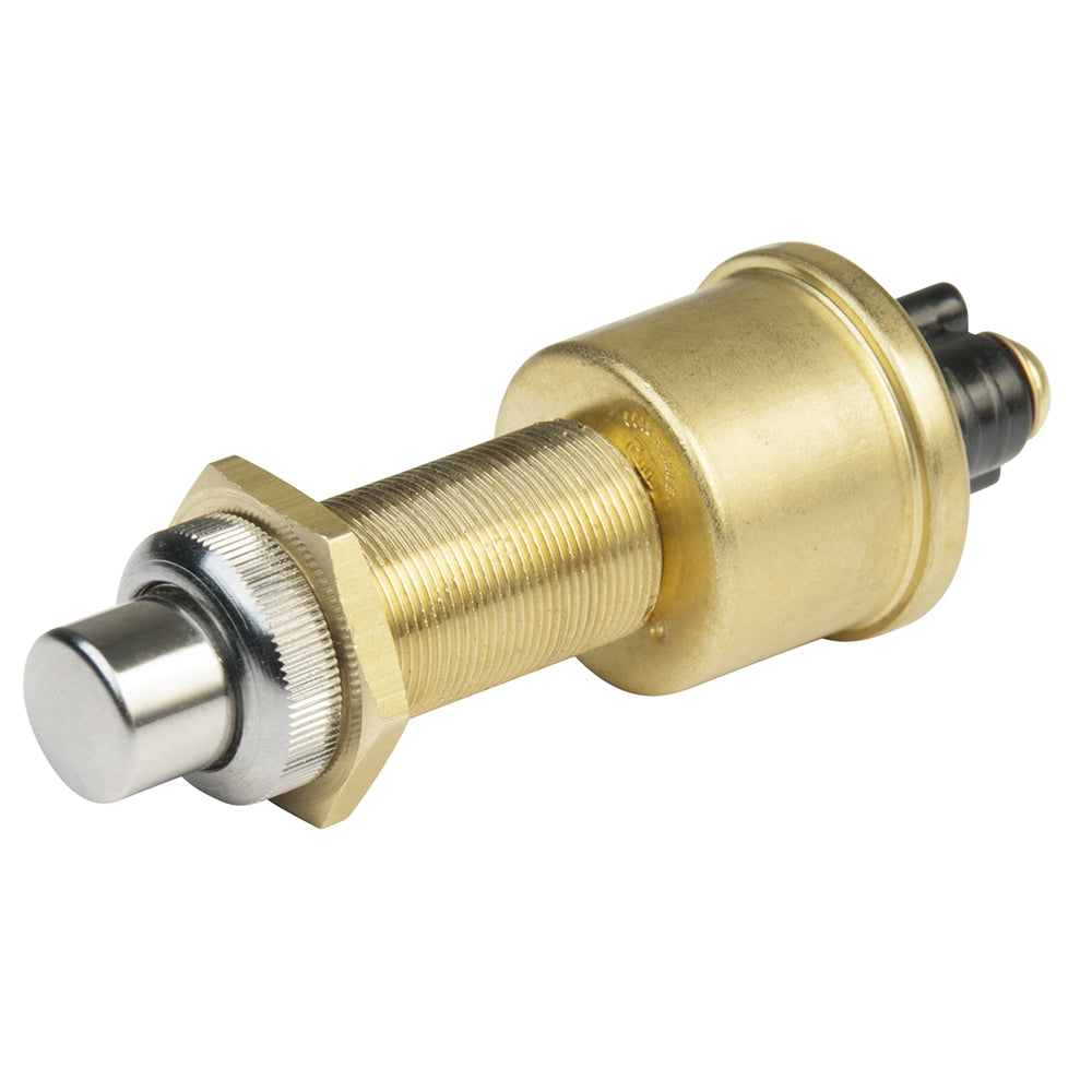 BEP 2-Position SPST Heavy-Duty Push Button Switch - OFF/(ON) - 35 Amp [1001504] | Switches & Accessories by BEP Marine 
