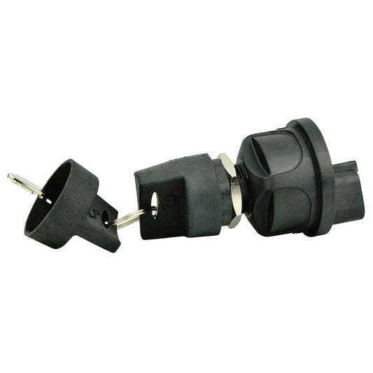 BEP 3-Position Sealed Nylon Ignition Switch - OFF/Ignition  Accessory/Ignition  Start [1001604] | Switches & Accessories by BEP Marine 