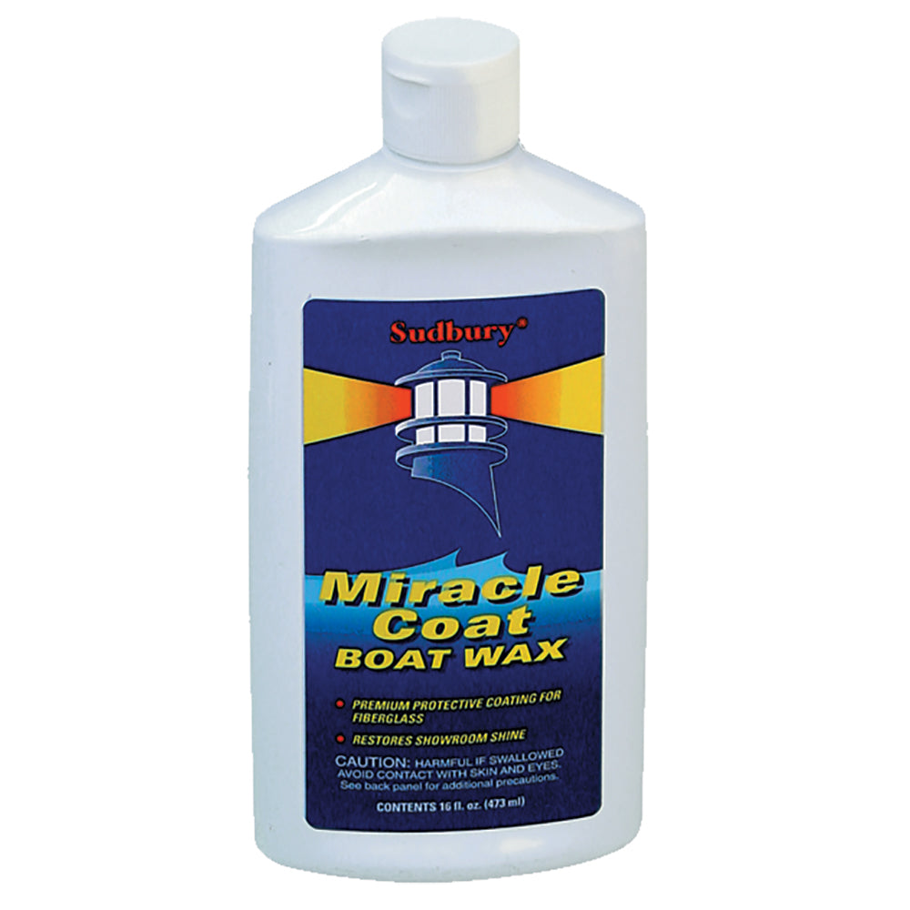 Sudbury Miracle Coat Boat Wax - 16oz Liquid [412] | Cleaning by Sudbury 