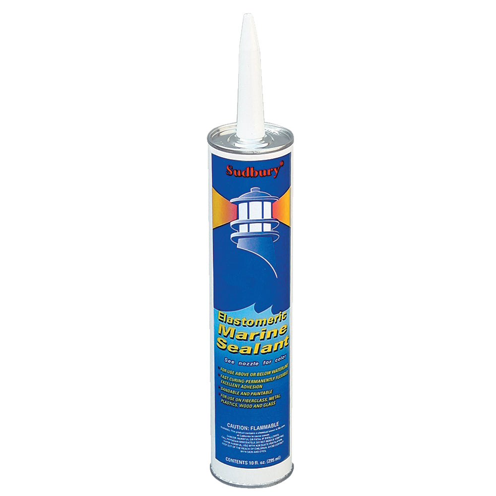 Sudbury Elastomeric Marine Sealant - 10oz Cartridge - White [300] | Adhesive/Sealants by Sudbury 