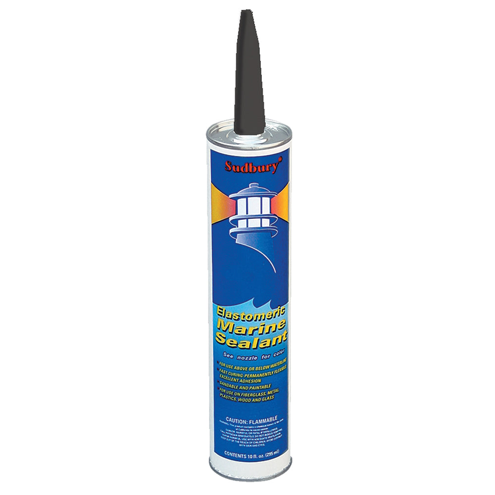 Sudbury Elastomeric Marine Sealant - 10oz Cartridge - Black [302] | Adhesive/Sealants by Sudbury 