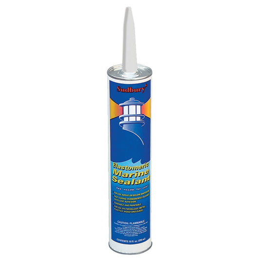 Sudbury Elastomeric Marine Sealant - 10oz Cartridge - Clear [301] | Adhesive/Sealants by Sudbury 