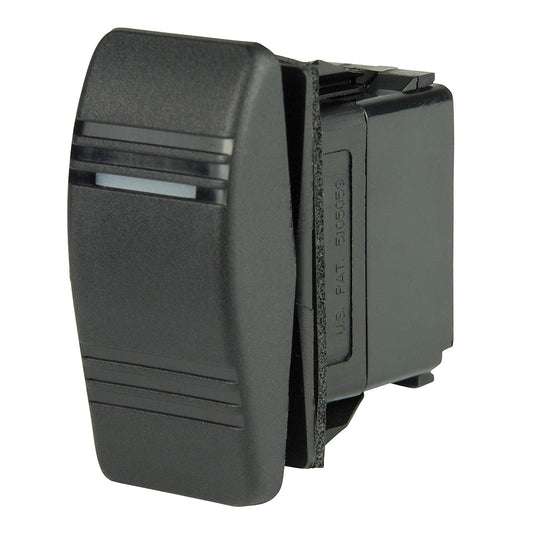 BEP SPDT Contura Switch - 1-Amber LED - (ON)/OFF/ON [1001805] | Switches & Accessories by BEP Marine 