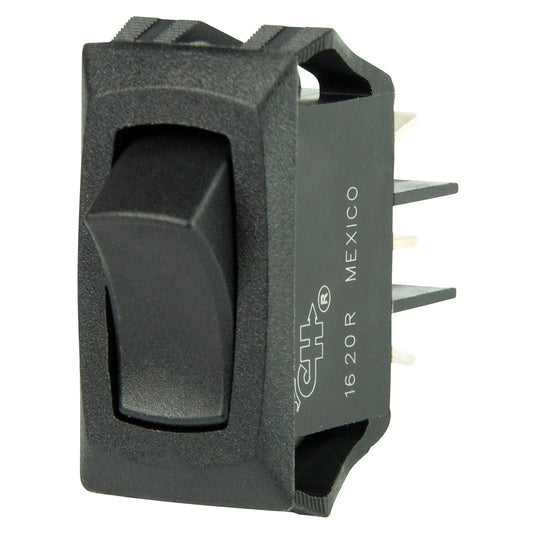 BEP Curved SPDT Mini Rocker Switch - 12V - ON/ON [1001706] | Switches & Accessories by BEP Marine 