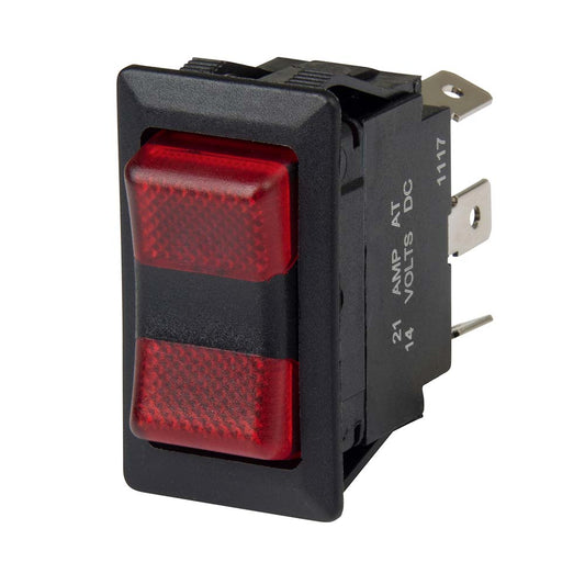 BEP SPDT Rocker Switch - 2-LEDs - 12V/24V - ON/OFF/ON [1001715] | Switches & Accessories by BEP Marine 