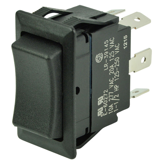 BEP DPDT Rocker Switch - 12V/24V - (ON)/OFF/(ON) [1001713] | Switches & Accessories by BEP Marine 