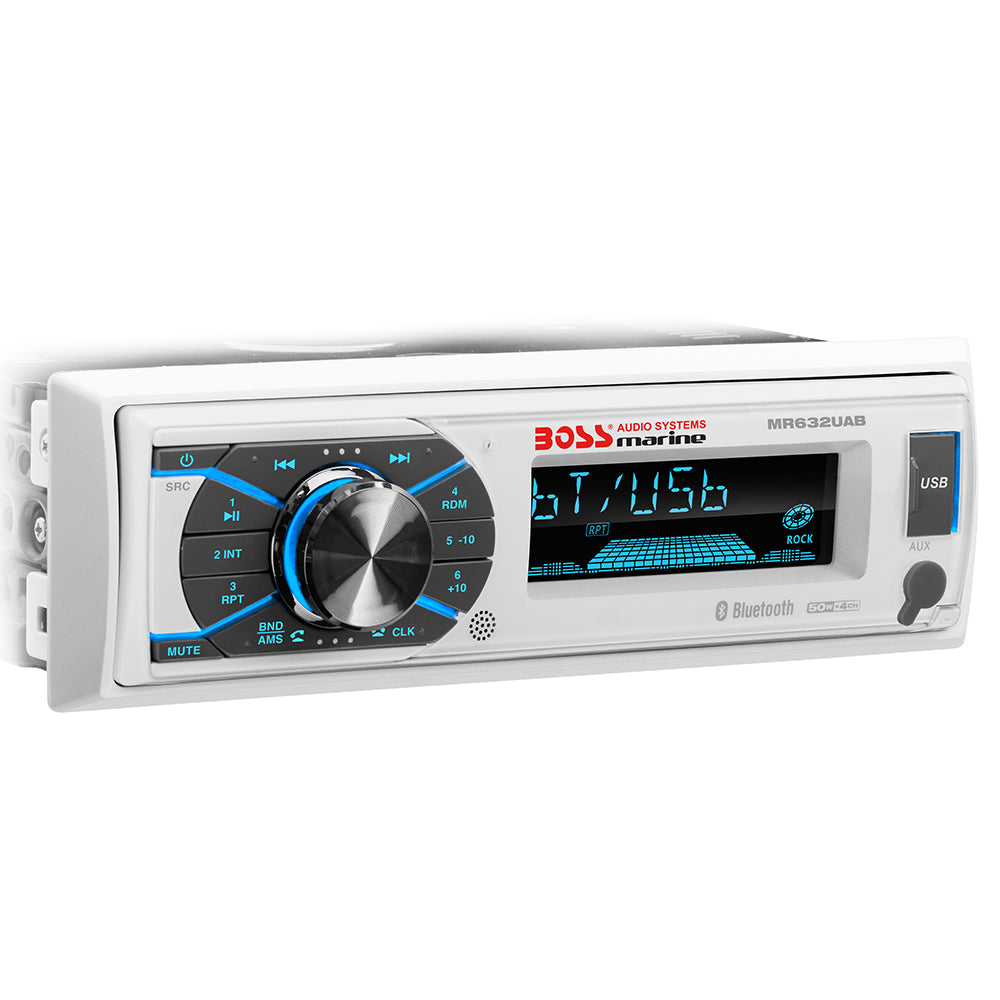 Boss Audio MR632UAB Marine Stereo w/AM/FM/BT/USB [MR632UAB] | Stereos by Boss Audio 