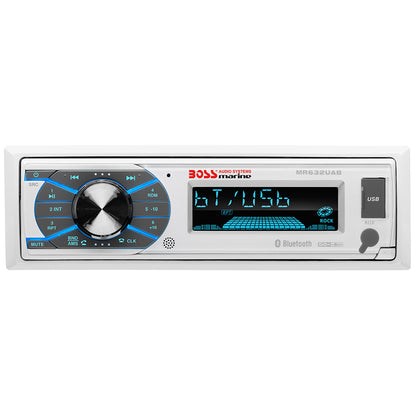 Boss Audio MR632UAB Marine Stereo w/AM/FM/BT/USB [MR632UAB] | Stereos by Boss Audio 