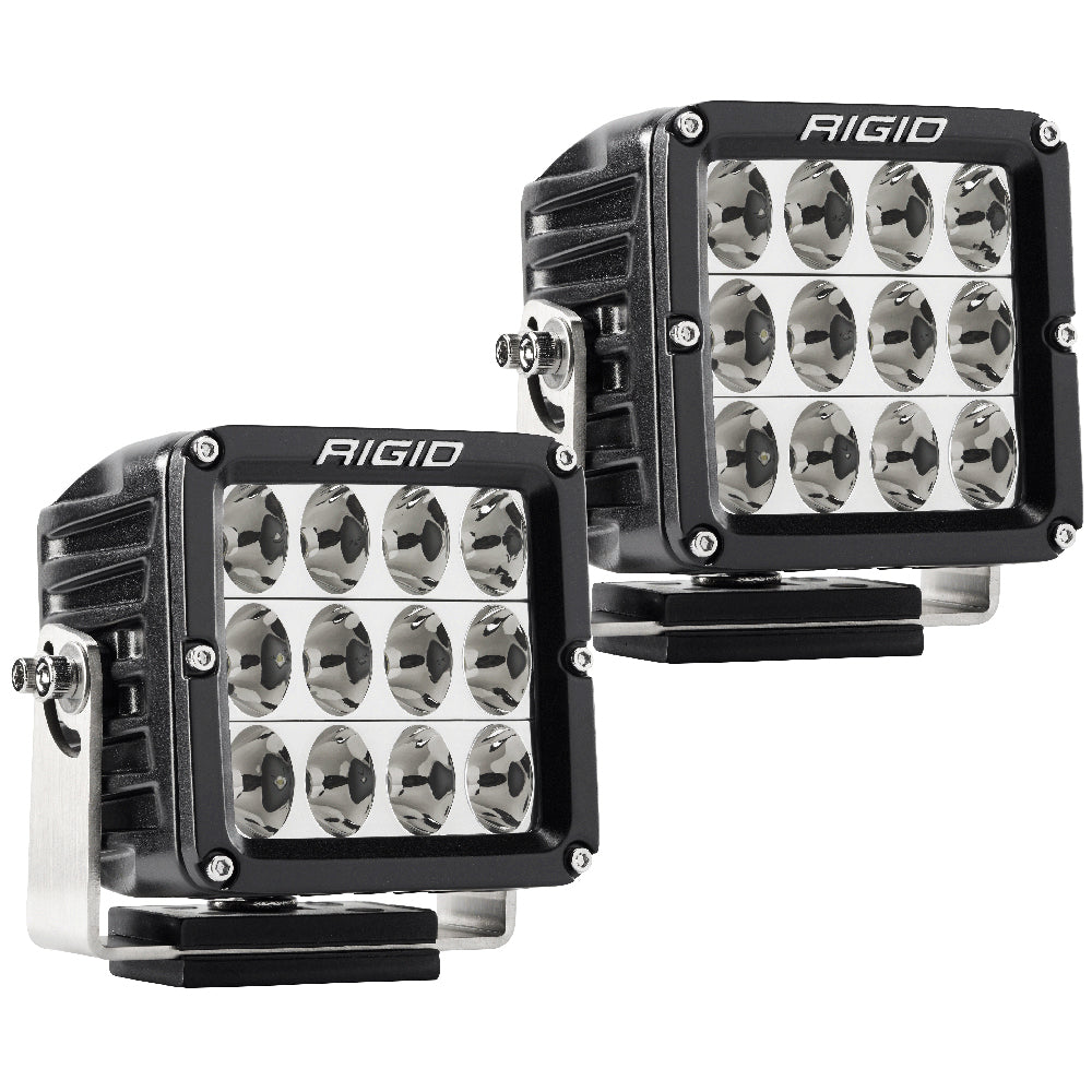 RIGID Industries D-XL PRO - Specter-Driving LED - Pair - Black [322613] | Flood/Spreader Lights by RIGID Industries 