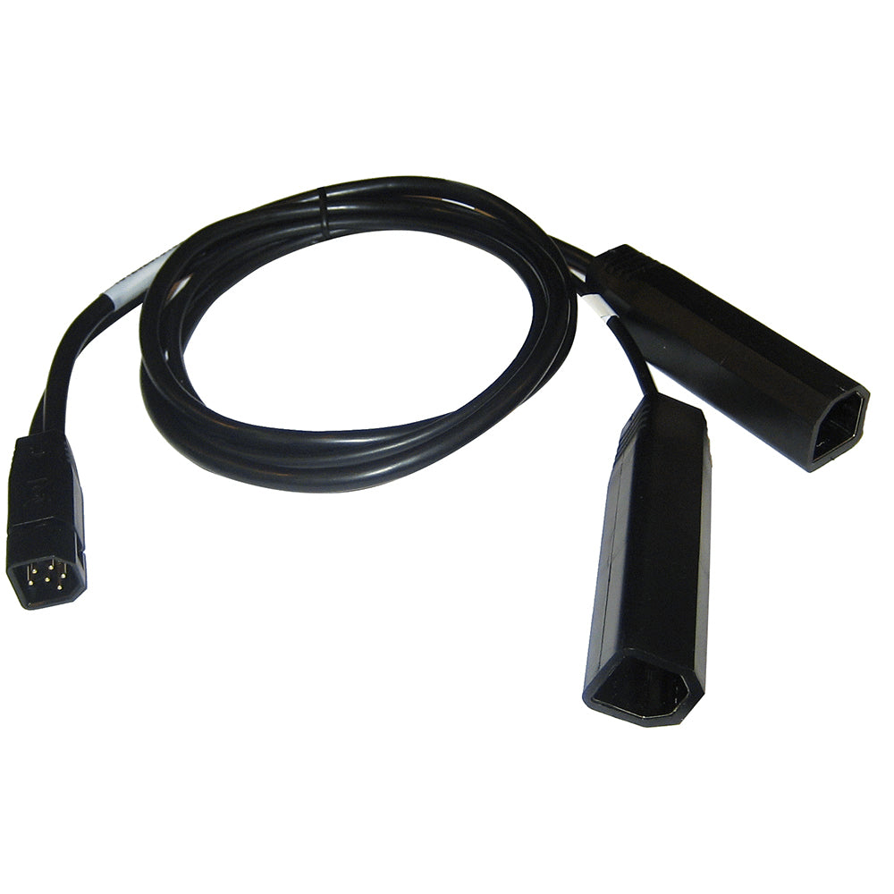 Humminbird 9 M SIDB Y 9-Pin Side Imaging Dual Beam Splitter Cable [720101-1] | Transducer Accessories by Humminbird 