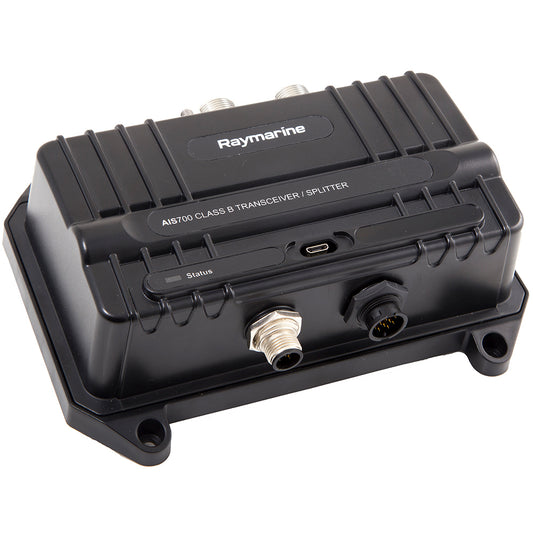 Raymarine AIS700 Class B AIS Transceiver w/Antenna Splitter [E70476] | AIS Systems by Raymarine 