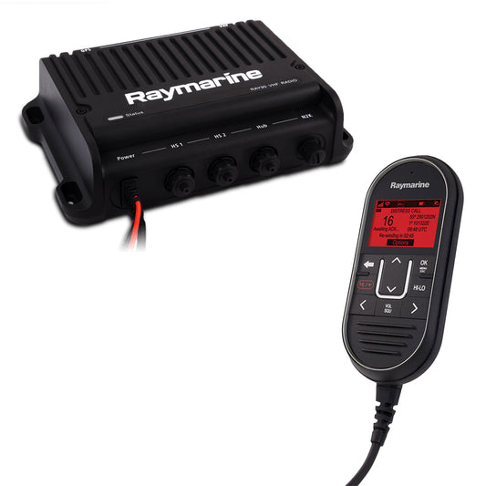 Raymarine Ray90 Modular Dual-Station VHF Black Box Radio System [E70492]