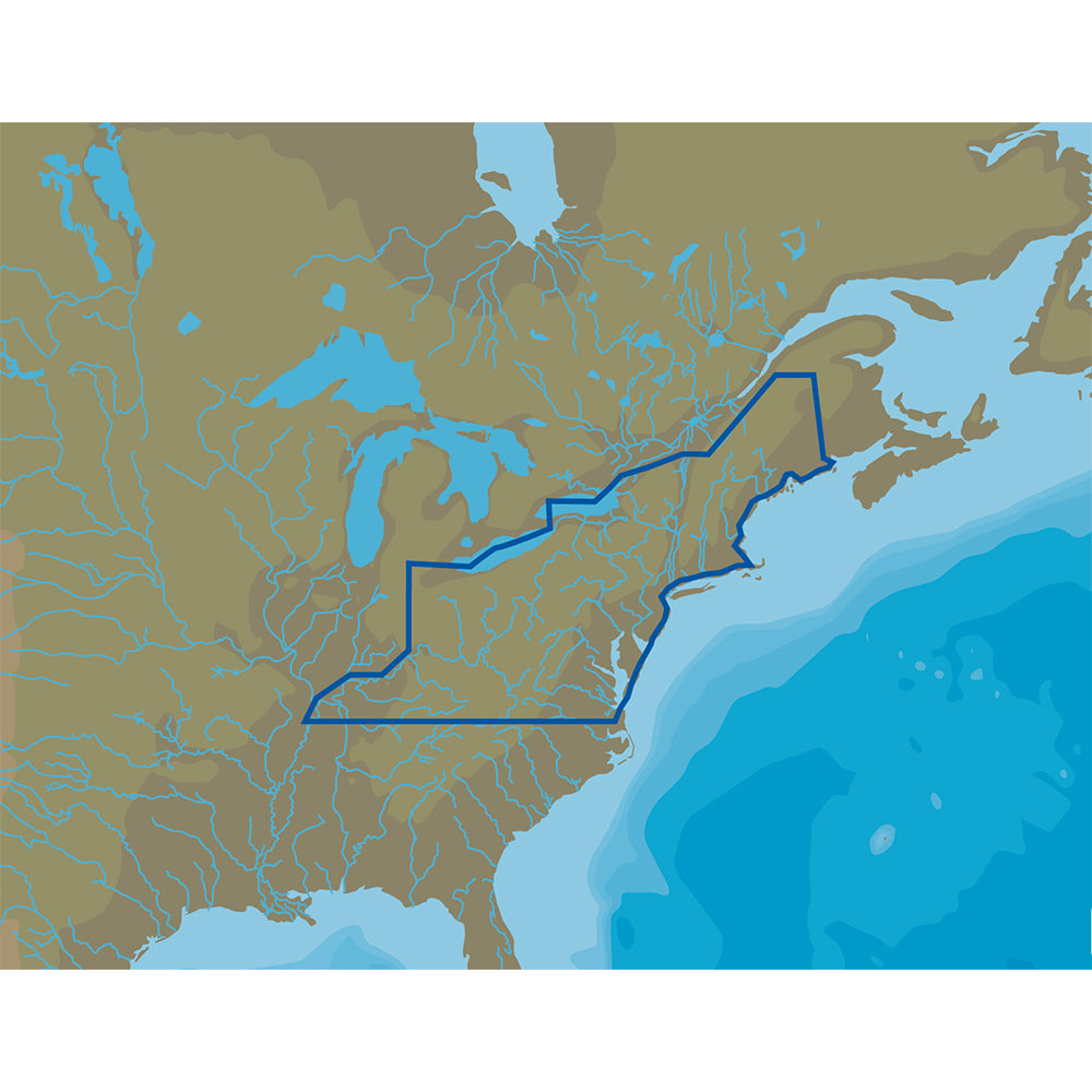 C-MAP 4D Lakes NA-D073 North East [NA-D073] | C-Map 4D by C-MAP 