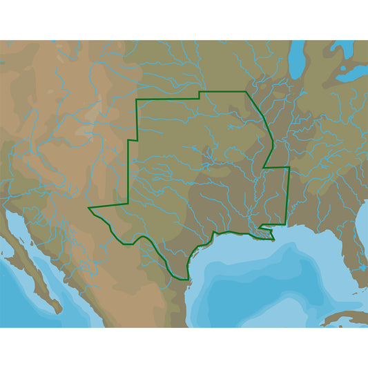 C-MAP 4D Lakes NA-D075 South Central [NA-D075] | C-Map 4D by C-MAP 