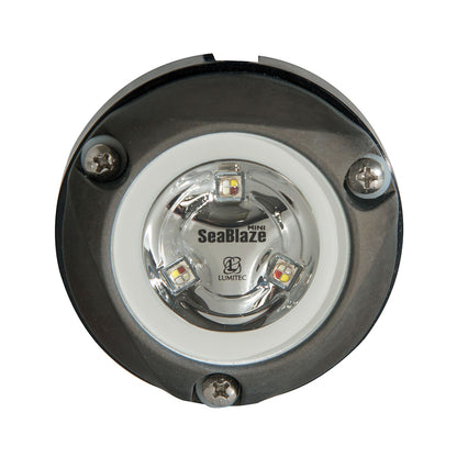 Lumitec Zambezi Mini Surface Mount Underwater Light - Blue - Non-Dimming [101457]