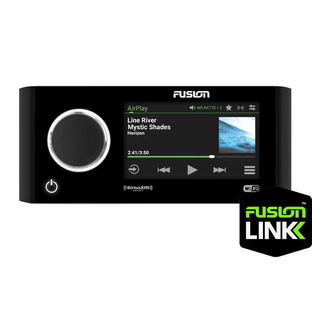 Fusion Apollo MS-RA770 Touchscreen AM/FM/BT/SiriusXM Stereo - 4 Zone w/DSP [010-01905-00] | Stereos by Fusion 