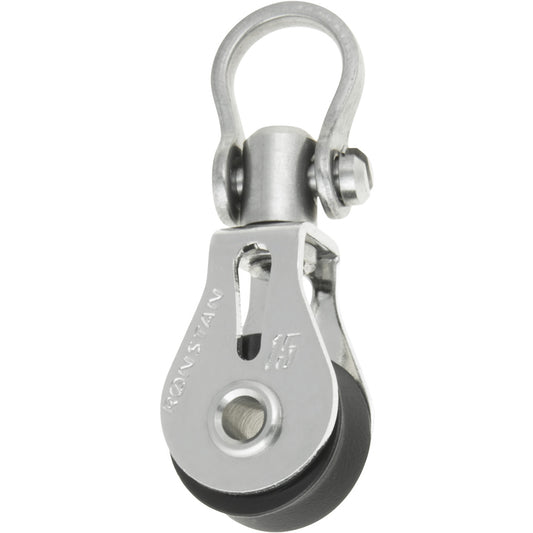 Ronstan Series 15 Ball Bearing Utility Block - Single, Swivel Shackle Head [RF15100]