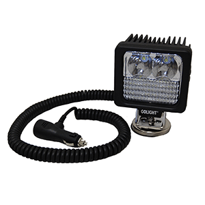 Golight GXL LED Worklight Series Flood Light Portable Mount - Black