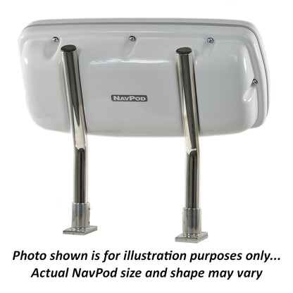 NavPod SystemPod Pre-Cut f/Raymarine AXIOM 9  1 Instrument (3.6 hole) f/9.5 Wide Guard (Pre-Cut f/Surface Mount Using Rear Mounting Brackets) [GP1040-16]