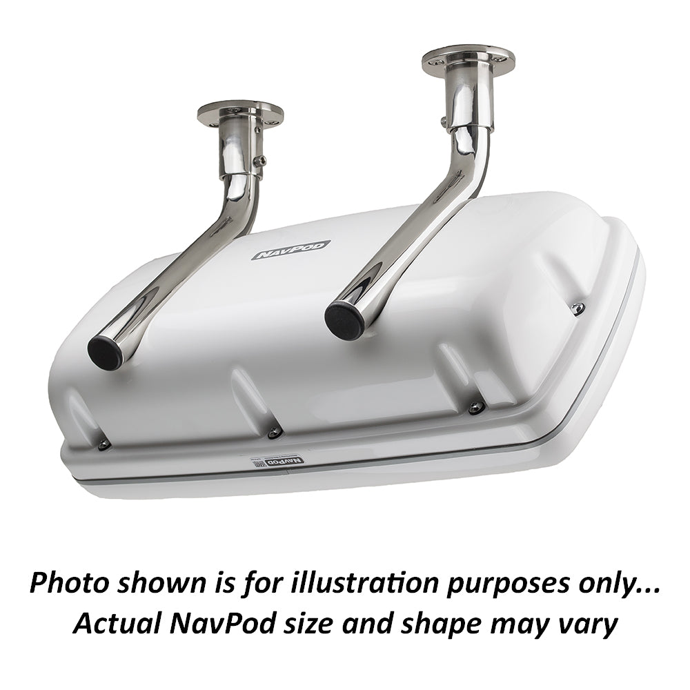 NavPod SystemPod Pre-Cut f/Raymarine AXIOM 9  1 Instrument (3.6 hole) f/9.5 Wide Guard (Pre-Cut f/Surface Mount Using Rear Mounting Brackets) [GP1040-16]