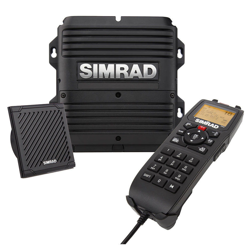 Simrad RS90S VHF Radio Black Box w/AIS  Hailer [000-14531-001] | VHF - Fixed Mount by Simrad 