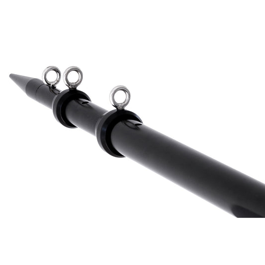 Tigress XD Telescoping Aluminum Center Rigger Pole - 8 - Black