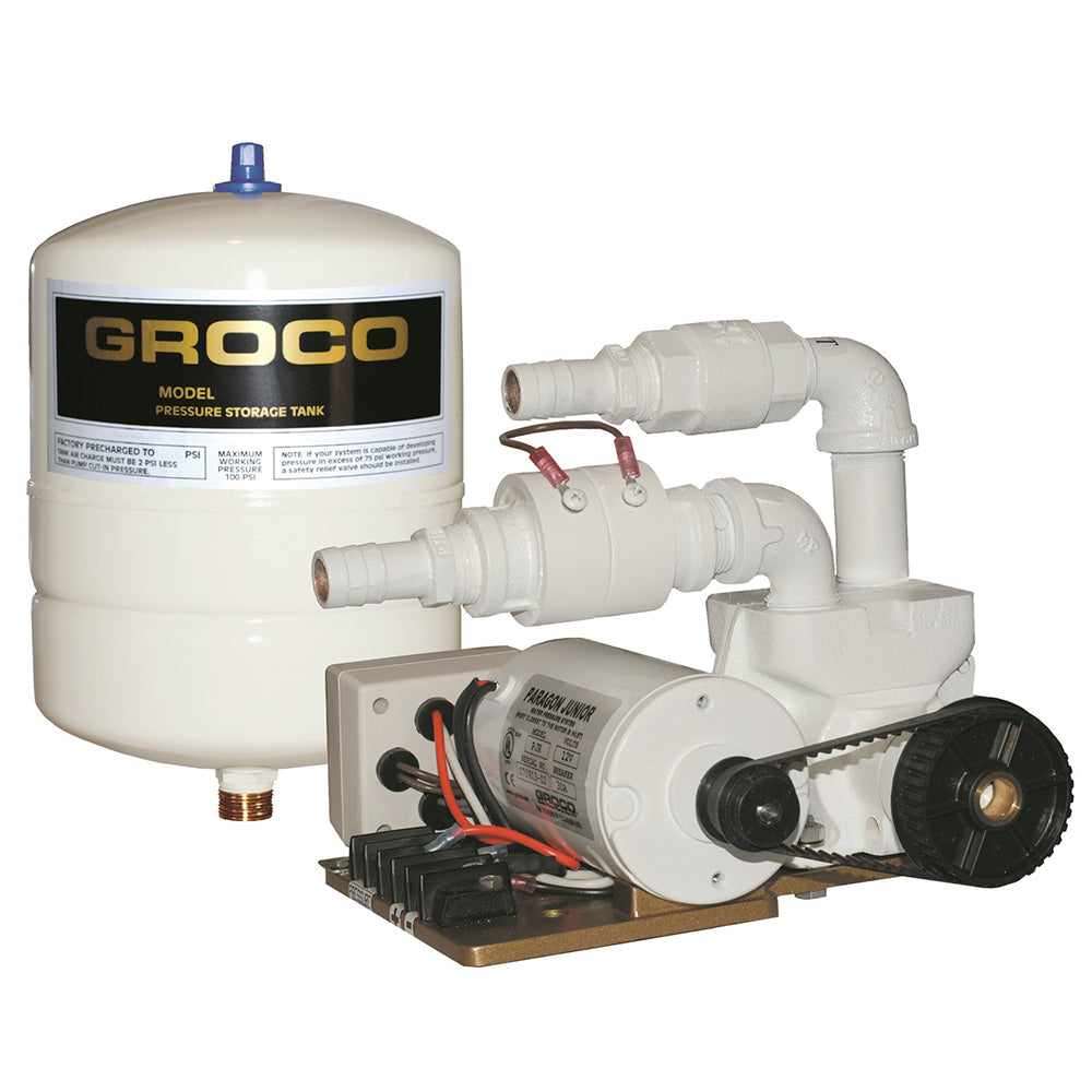 GROCO Paragon Junior 24v Water Pressure System - 1 Gal Tank - 7 GPM [PJR-A 24V]