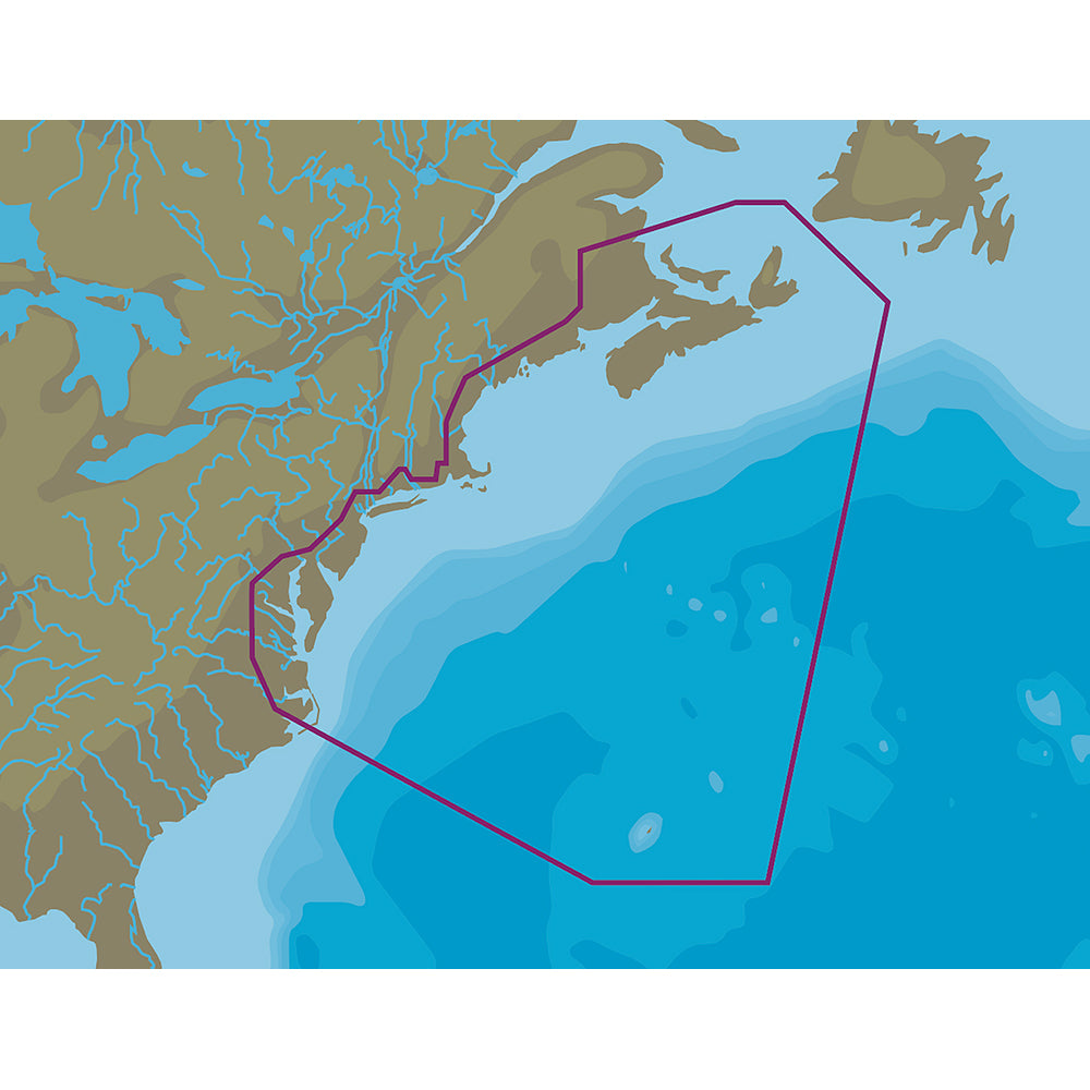 C-MAP 4D NA-D062 Nova Scotia to Chesapeake Bay - microSD/SD [NA-D062] | C-Map 4D by C-MAP 