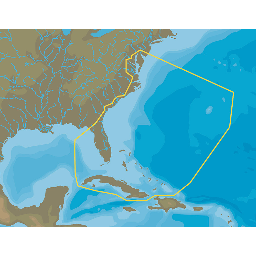 C-MAP 4D NA-063 Chesapeake Bay to Cuba - microSD/SD [NA-D063] | C-Map 4D by C-MAP 