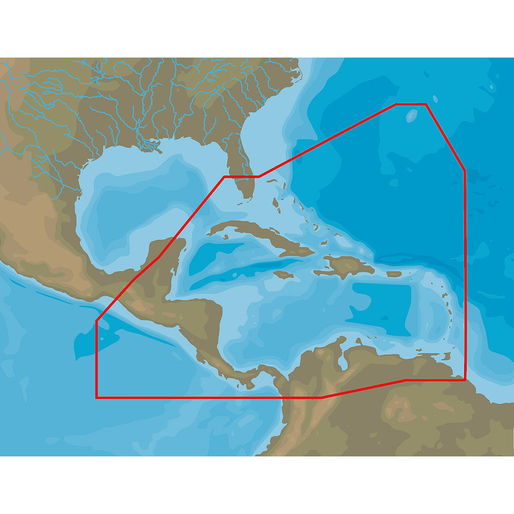 C-MAP 4D NA-D065 Caribbean  Central America -microSD/SD [NA-D065] | C-Map 4D by C-MAP 