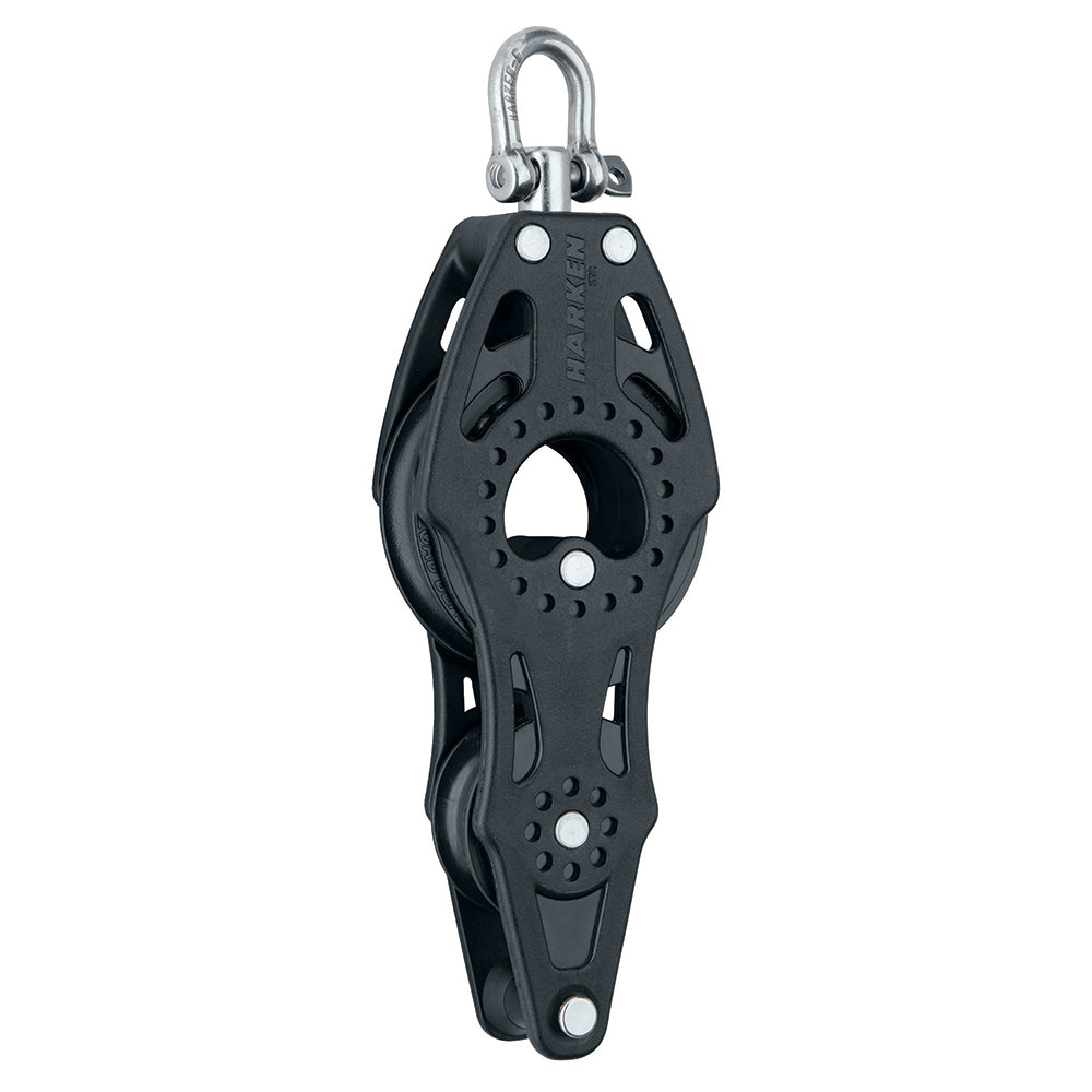 Harken 57mm Carbo Air Fiddle Block w/Swivel  Becket