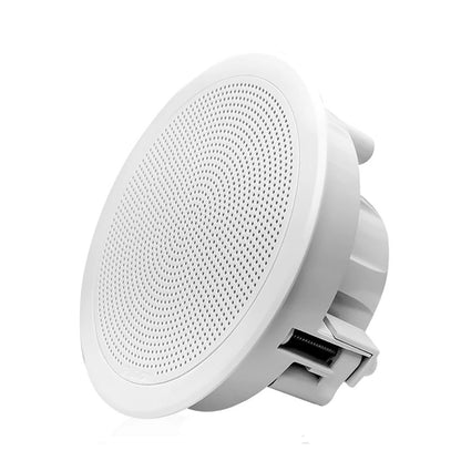 Fusion FM-F65RW FM Series 6.5" Flush Mount Round Marine Speakers - White Grill - 120W [010-02299-00] | Speakers by Fusion 