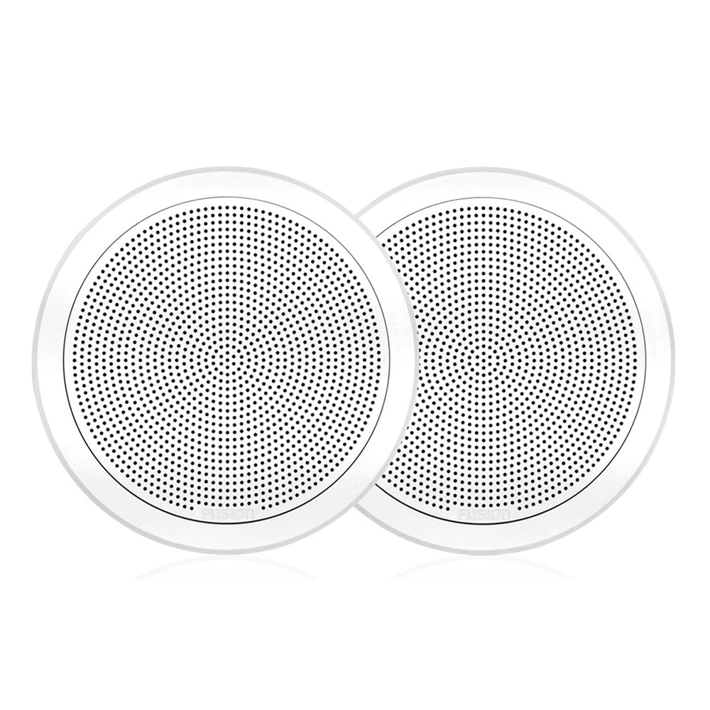 Fusion FM-F65RW FM Series 6.5" Flush Mount Round Marine Speakers - White Grill - 120W [010-02299-00] | Speakers by Fusion 