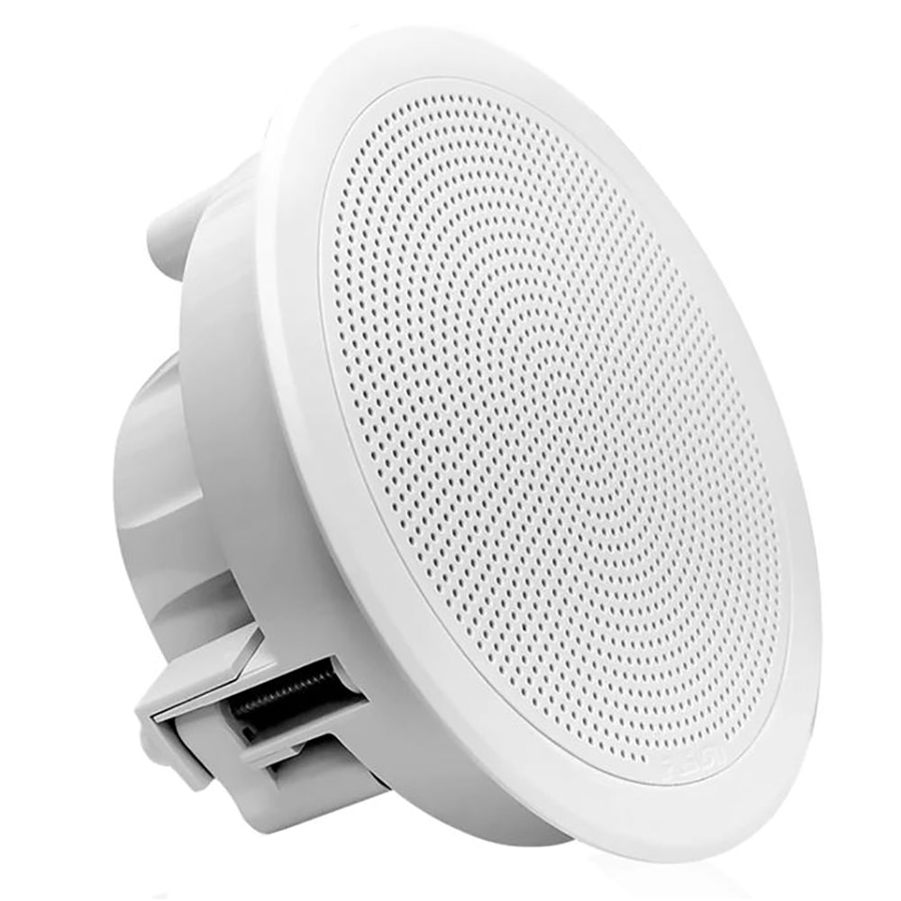 Fusion FM-F77RW FM Series 7.7" Flush Mount Round Marine Speakers - White Grill - 200W [010-02300-00] | Speakers by Fusion 