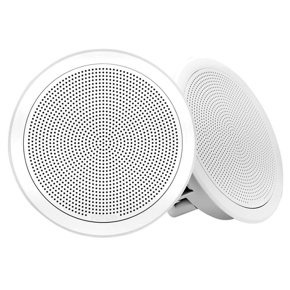 Fusion FM-F77RW FM Series 7.7" Flush Mount Round Marine Speakers - White Grill - 200W [010-02300-00] | Speakers by Fusion 