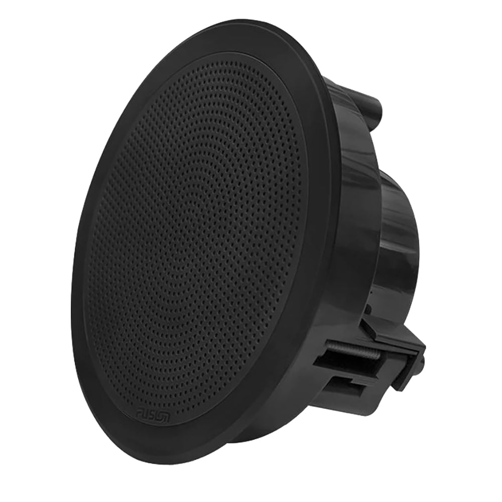 Fusion FM-F77RB FM Series 7.7" Flush Mount Round Marine Speakers - Black Grill - 200W [010-02300-01] | Speakers by Fusion 