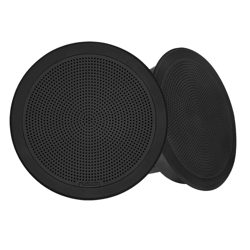 Fusion FM-F77RB FM Series 7.7" Flush Mount Round Marine Speakers - Black Grill - 200W [010-02300-01] | Speakers by Fusion 